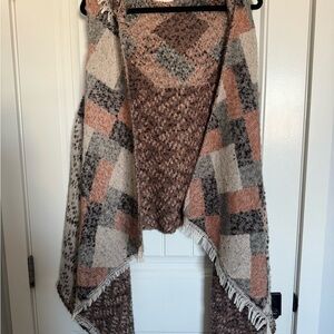 Boho- style Knit Vest
